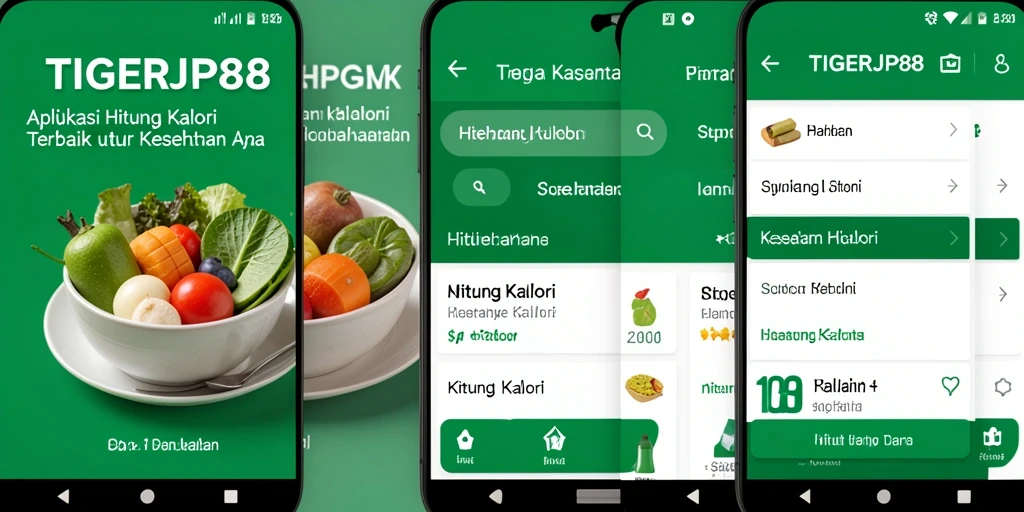 Tampilan antarmuka aplikasi TIGERJP88 yang intuitif dan mudah digunakan.